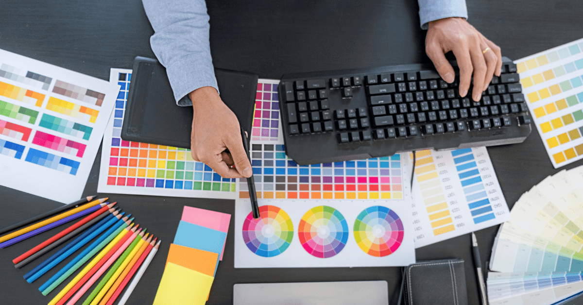 Building a color palette for digital branding